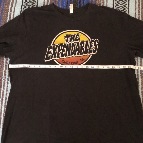 The Expendables Mens Concert Tee Shirt - Picture 5 of 6